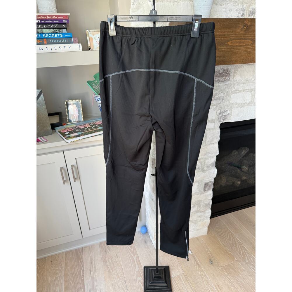 Santic Men's Black Long Fleece Thermal Windproof Winter Cycling Pants Size XL - Picture 4 of 7